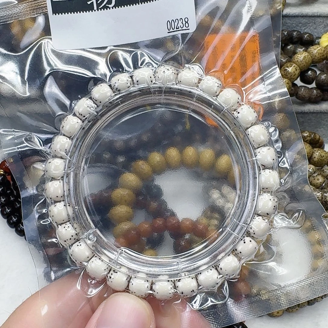 星月菩提手串22半臂星月菩提河豚8×7单圈