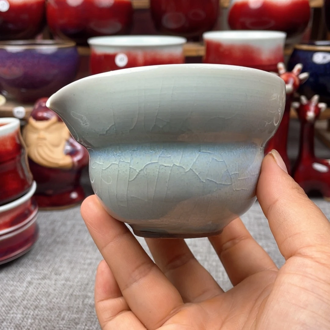 瓷片纯手工制作……微微瑕