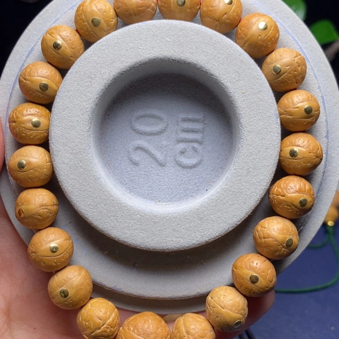 余***，凤眼菩提吊坠12.5手串