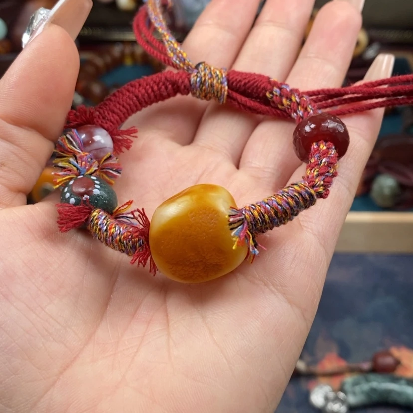 【闪购商品】蜜蜡手链未镶嵌手链