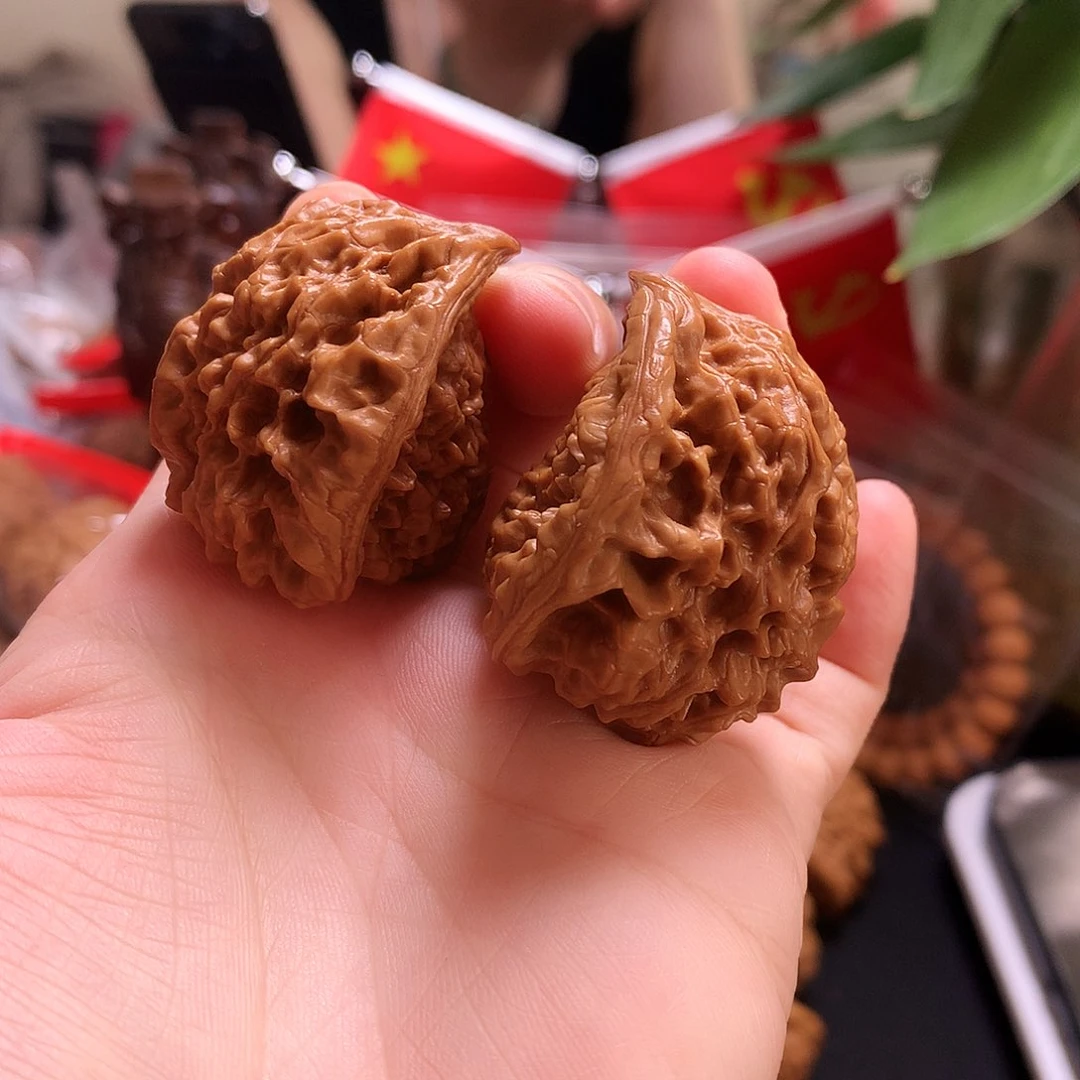 文玩核桃吊坠全品聚宝盆蛇