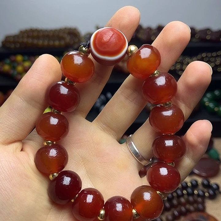 玛瑙/玉髓未镶嵌玛瑙珠子1111