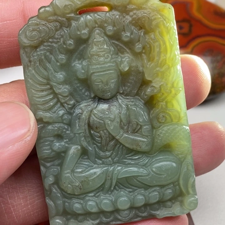 玛瑙/玉髓吊坠未镶嵌李*全