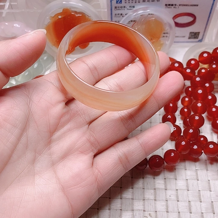 玛瑙/玉髓未镶嵌手镯
