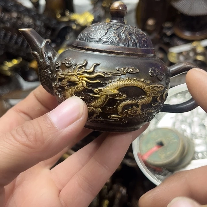 顺顺利利，铜器摆件