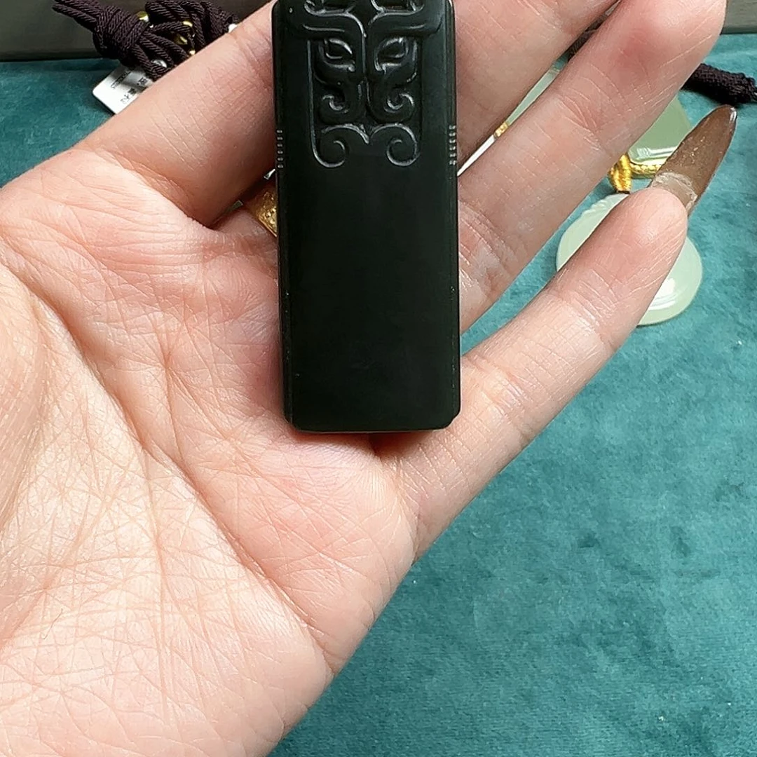 和田玉吊坠(不含链)未镶嵌