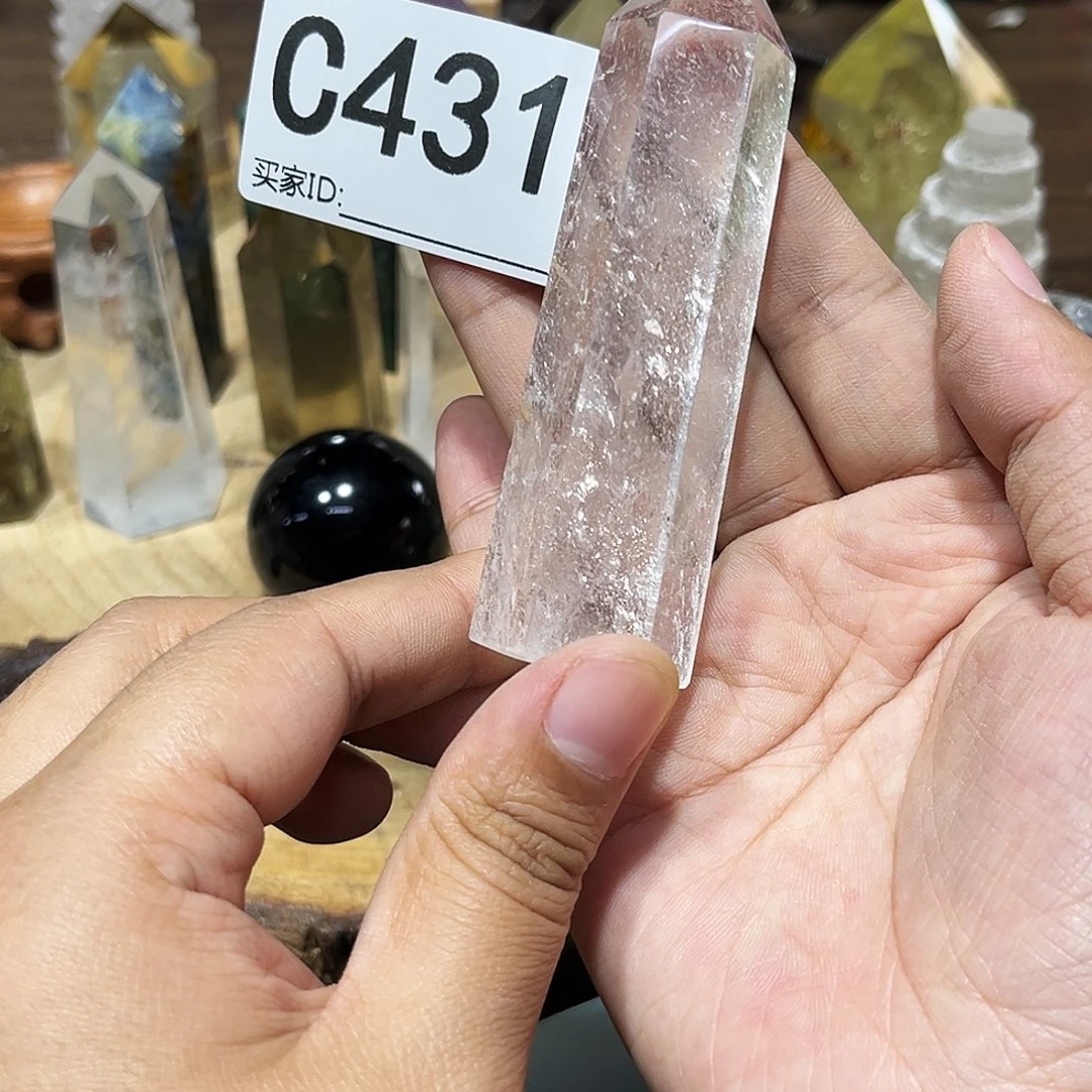 未镶嵌珠宝半成品水晶多样性发其一微瑕
