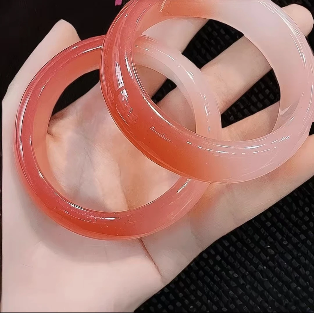 手镯阳光下秒变太阳红树脂树脂国潮神秘手镯A018