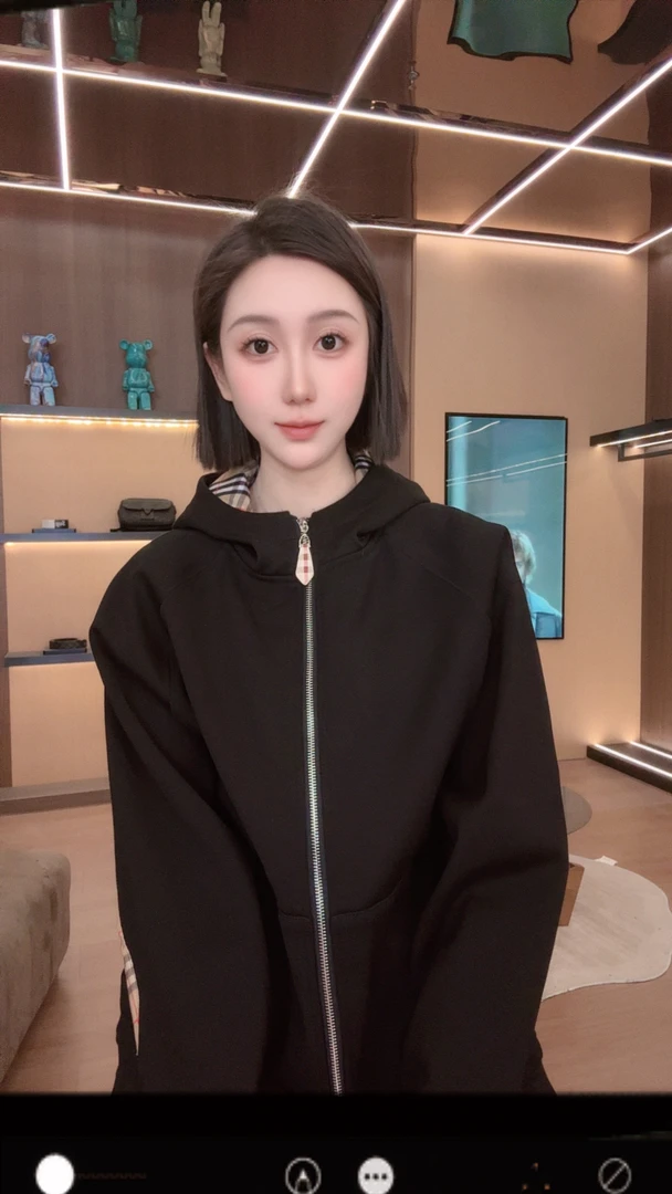 【XX0713】高级感轻奢夹克拉链外套