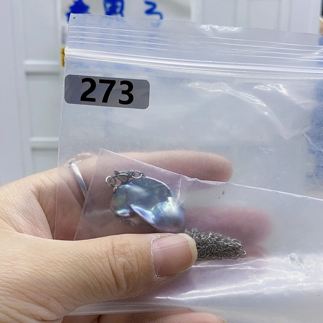 颈饰合金淡水珍珠
