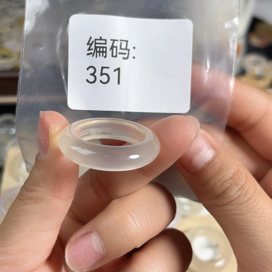 玛瑙/玉髓未镶嵌戒指351港21