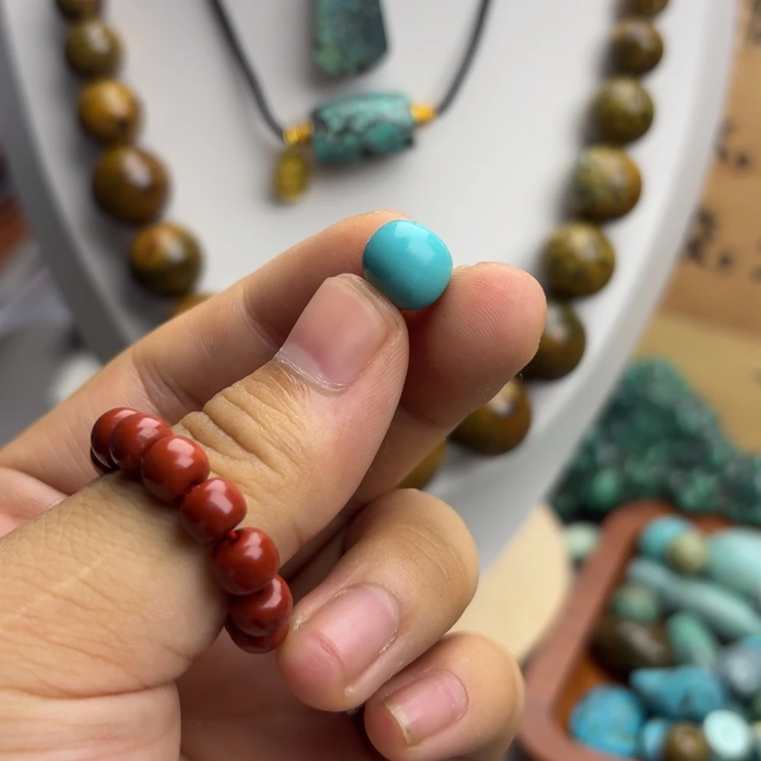 南红玛瑙未镶嵌绿松石南红散珠
