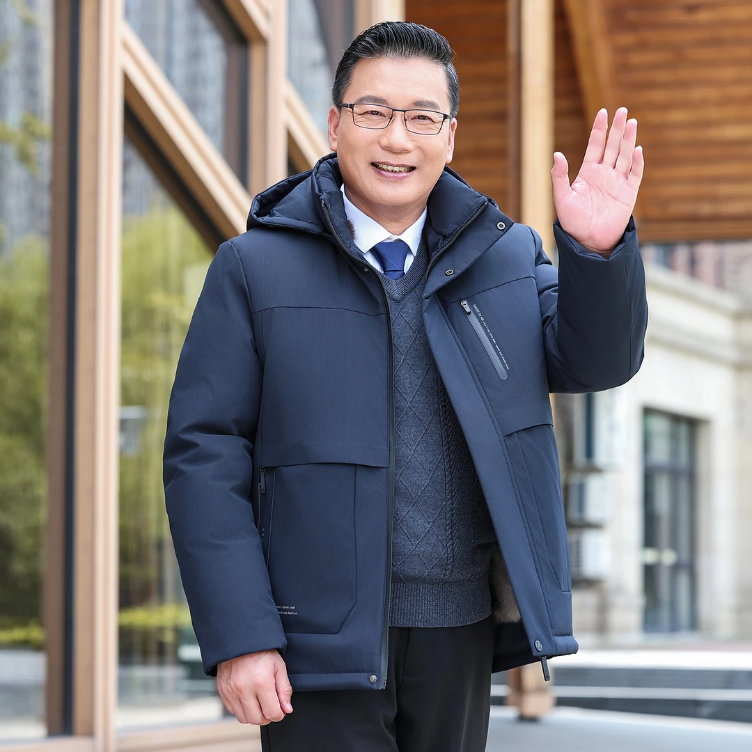 棉衣男加绒加厚冬季棉衣服