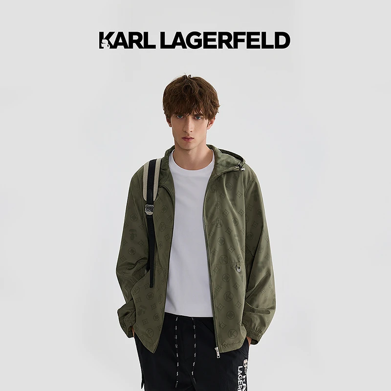 【官方男装】KARL LAGERFELD卡尔拉格斐单夹克老佛爷1K1E10101026