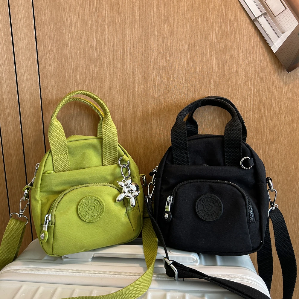 小众新款时尚牛津布女包小号手机包手提小包单肩包斜挎包小方包