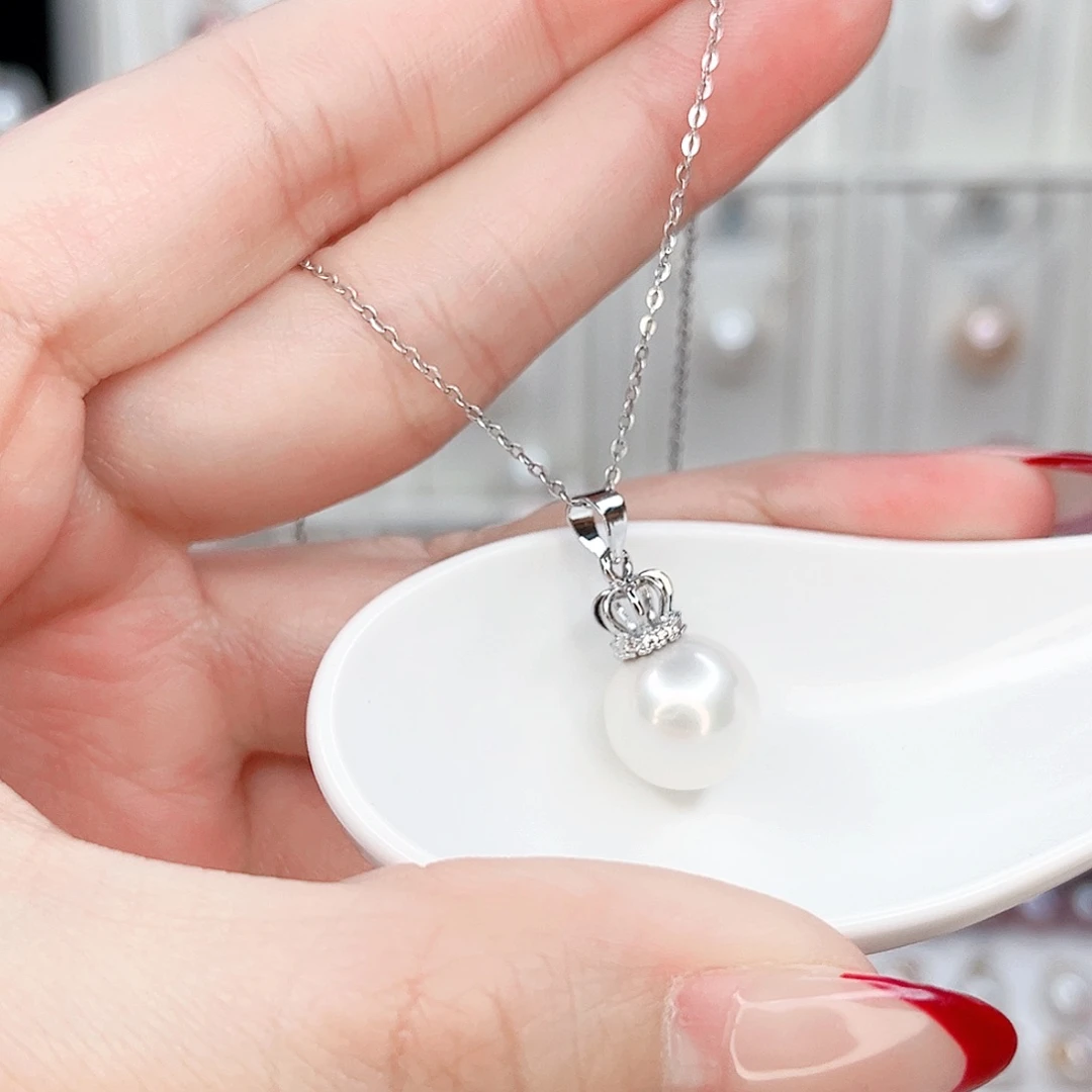 合金吊坠(赠链)淡水珍珠