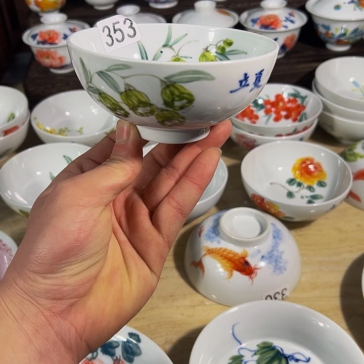 瓷景德镇手工手绘釉下彩陶瓷
