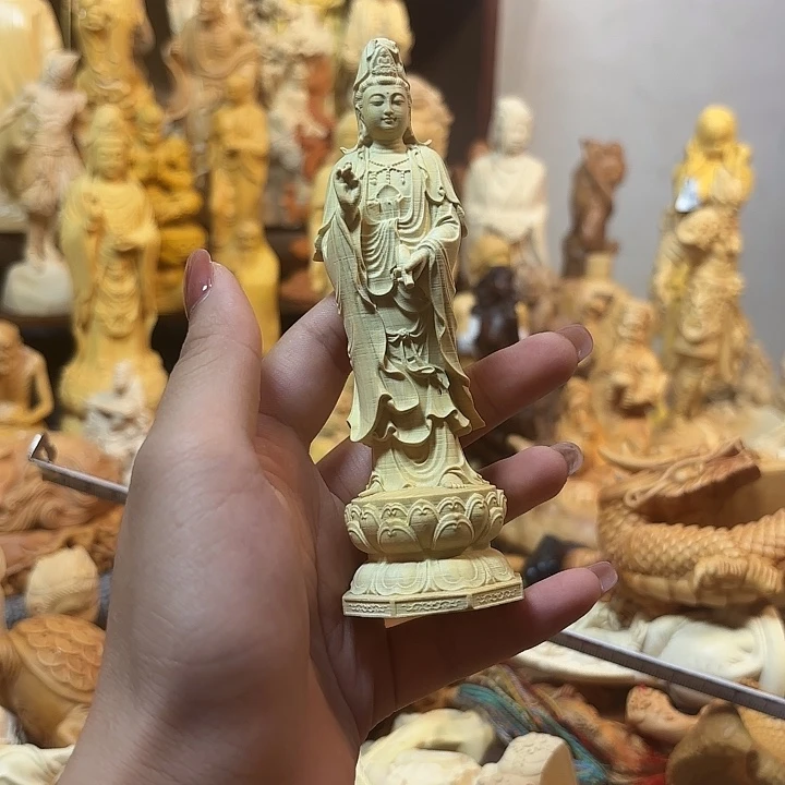 黄杨木黄杨木瑕疵观音