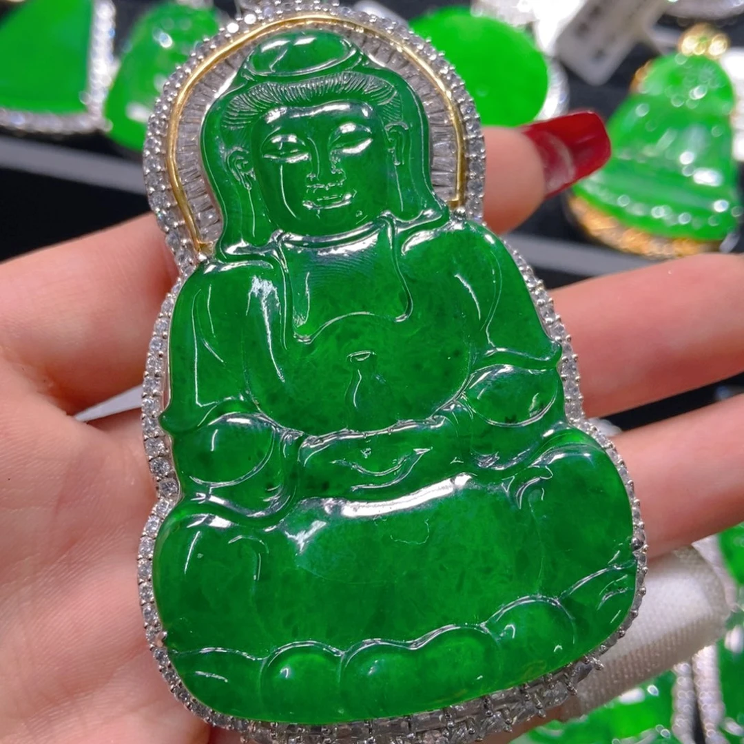 翡翠吊坠(不含链)未镶嵌