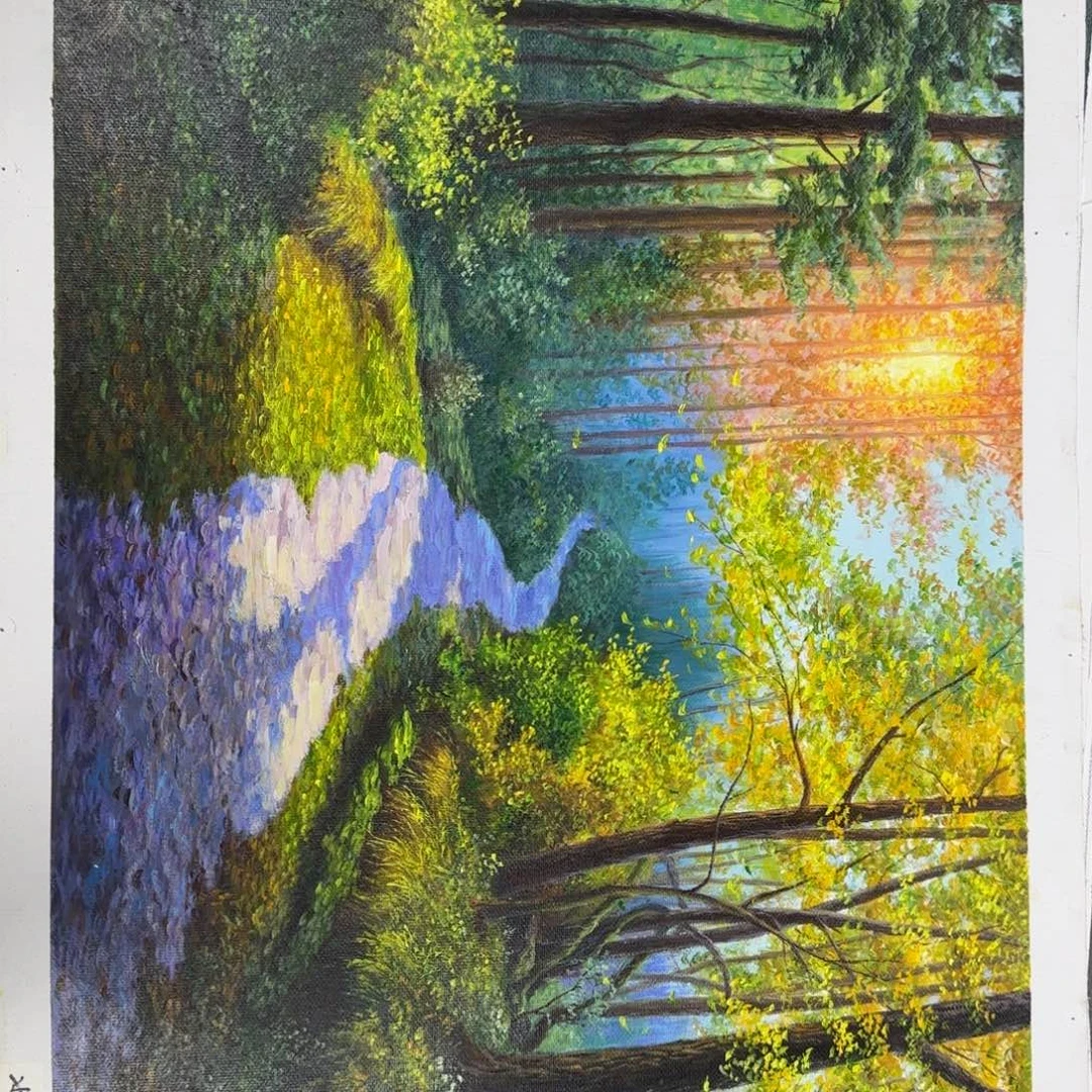 油画加油加油努力加油加油