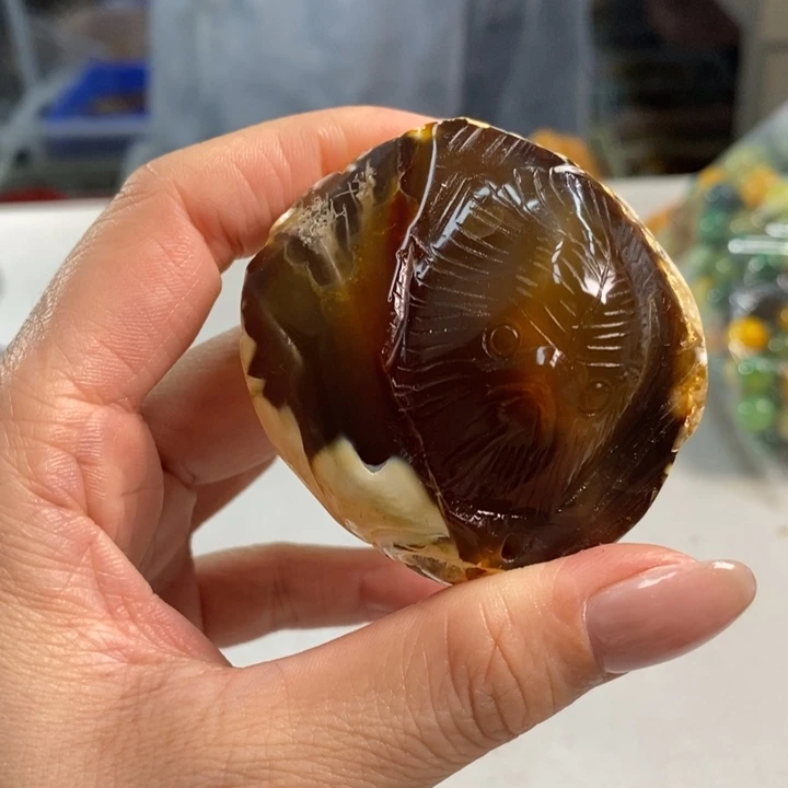 玛瑙/玉髓吊坠(不含链)未镶嵌