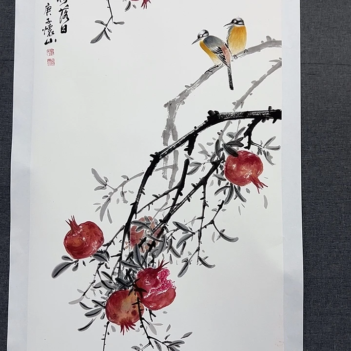 国画书画作品多次