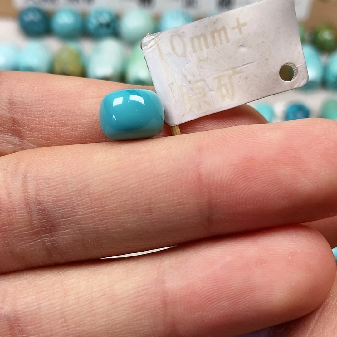 未镶嵌绿松石珠宝半成品