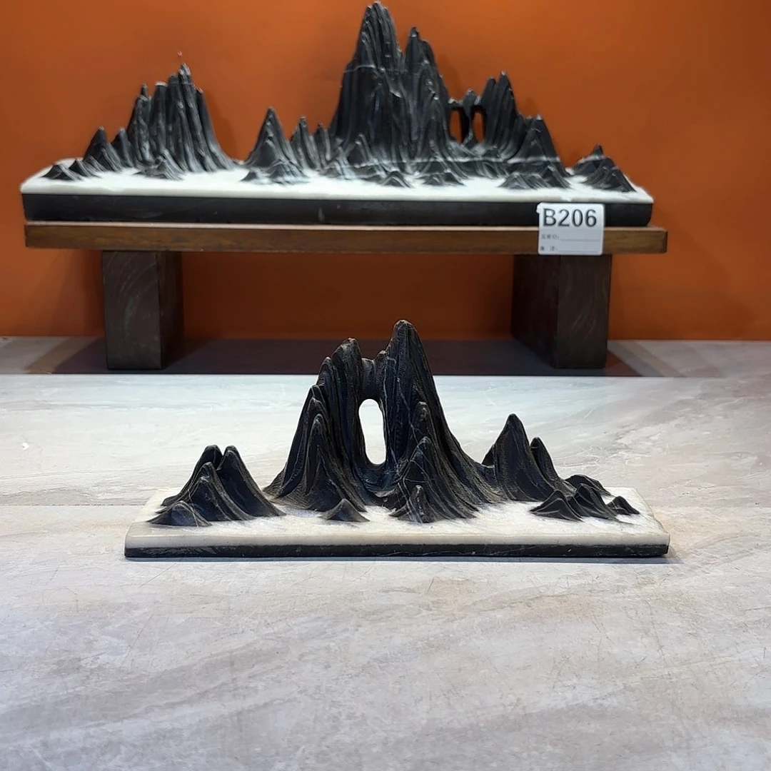 摆件明**天灵璧石奇石摆件