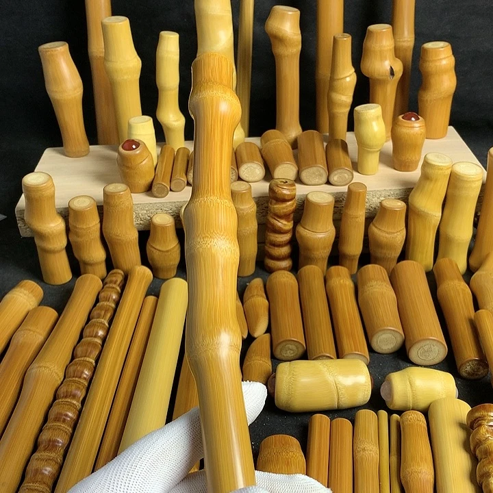 【闪购商品】梓*实心玉竹红皮手持