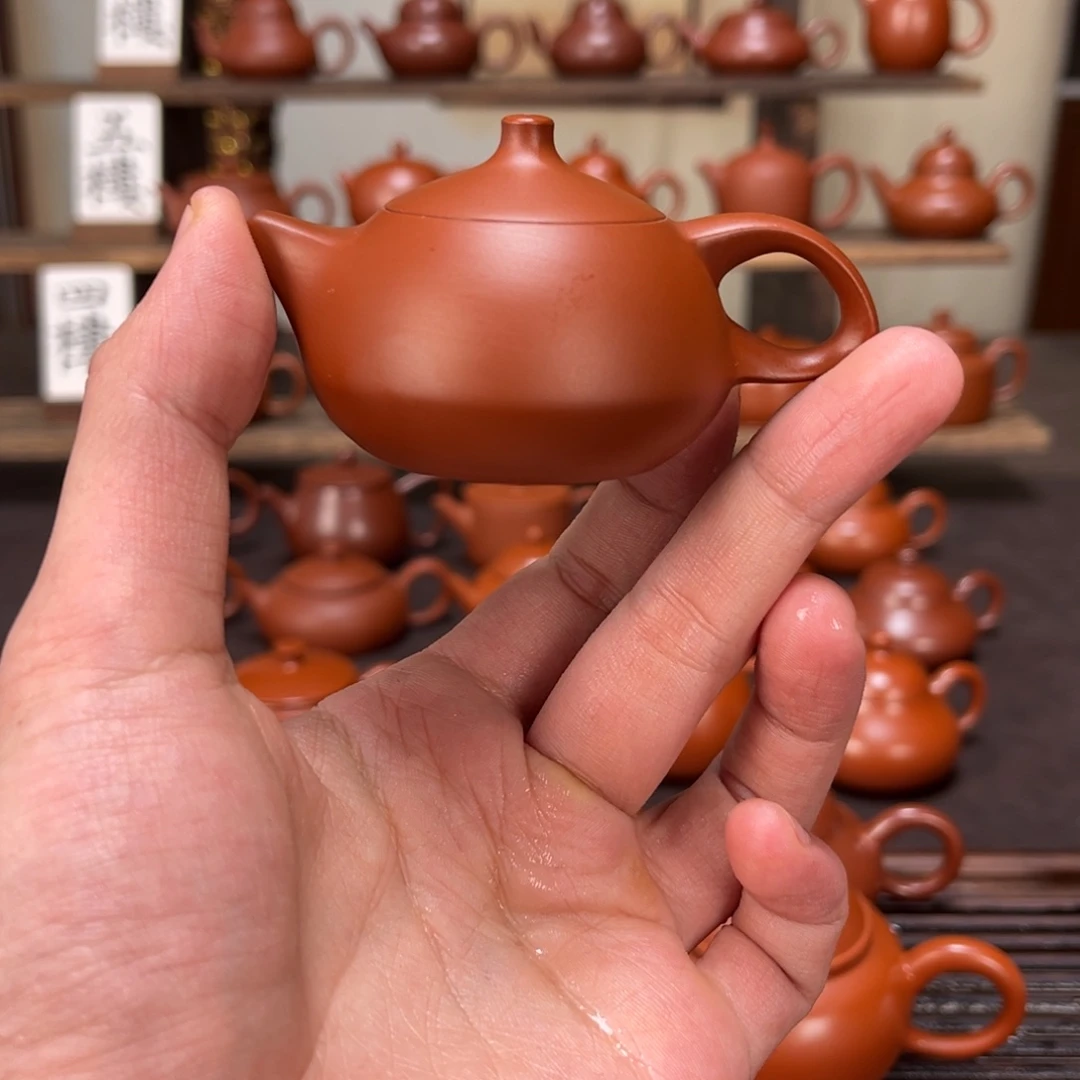 凤***槃茶壶紫砂玉兔50cc
