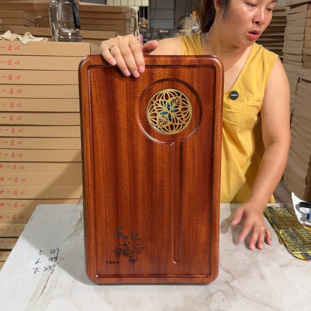 花梨木茶盘50*30尺寸