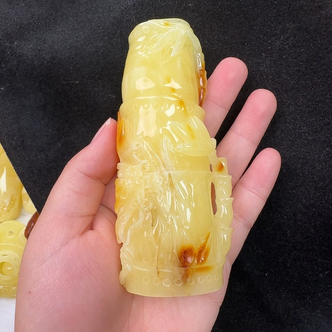 蜜蜡未镶嵌珠宝奇石微瑕