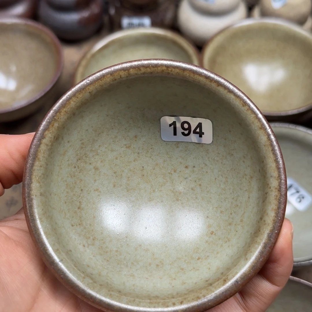 茶盏晖**飞龙窑柴烧原矿原釉194