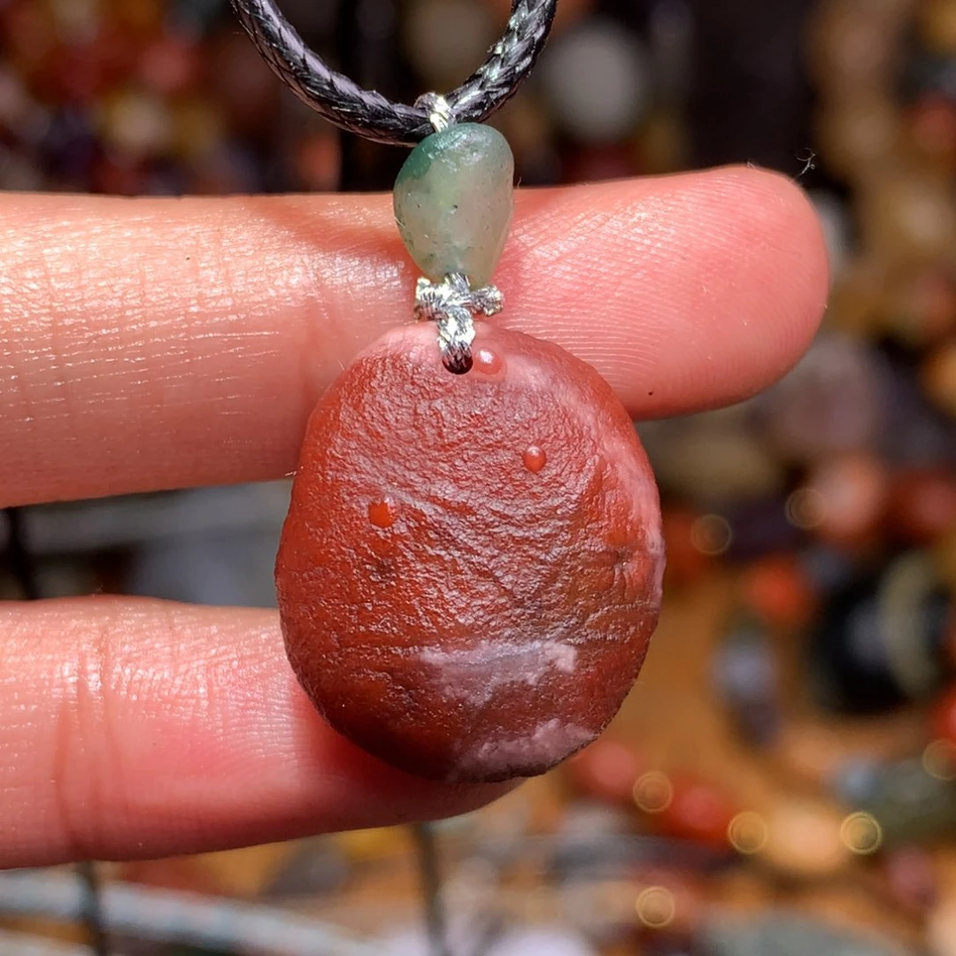 未镶嵌玛瑙/玉髓珠宝半成品