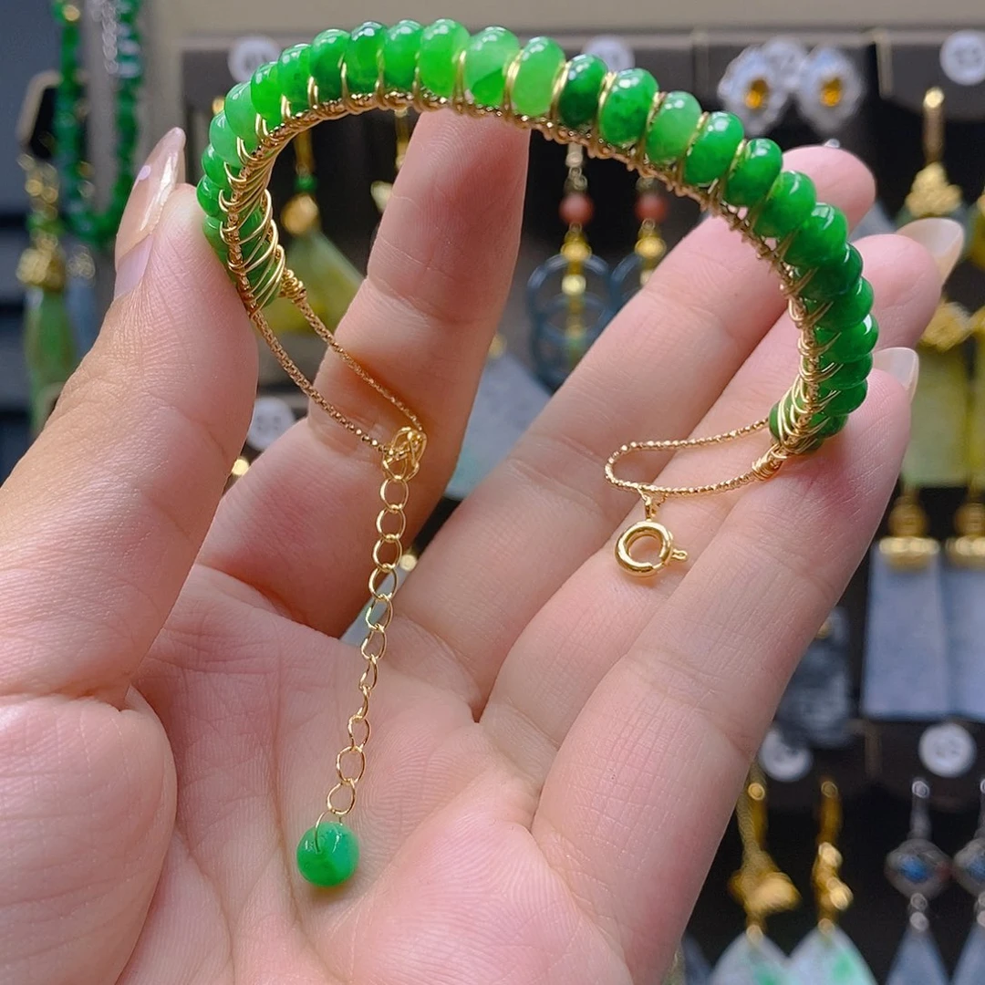 未镶嵌翡翠耳饰翡翠