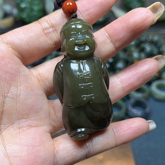 和田玉挂件未镶嵌