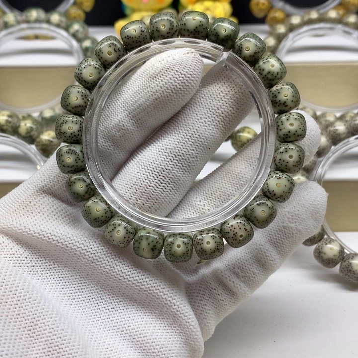 手串星月菩提2号 青花瓷小细星无烟花10/9