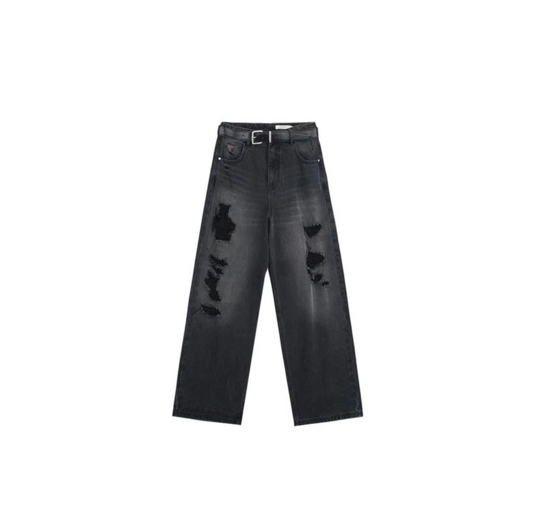 【ZS推荐】AVVENN秋季破洞牛仔裤AM71302585