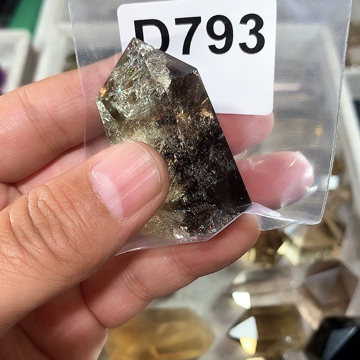 水晶天然水晶柱子D793未镶嵌岳****ɞ