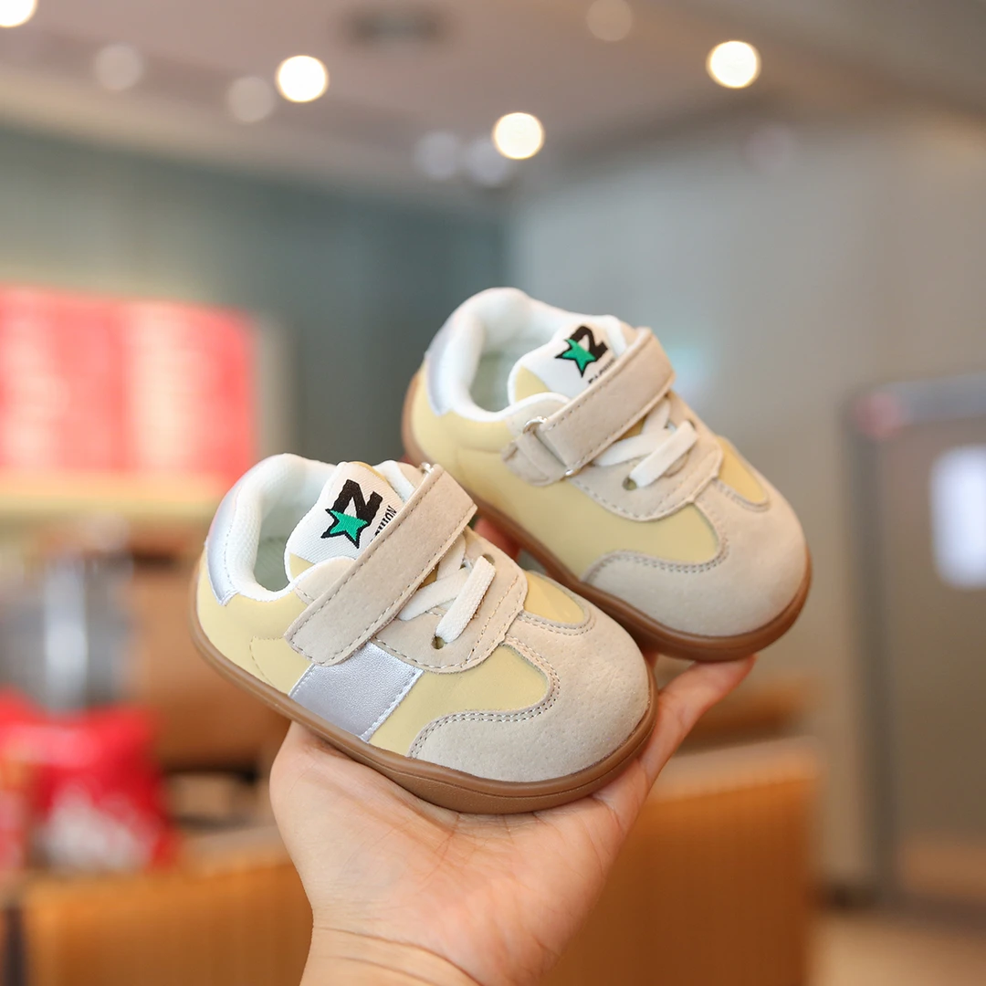 Sportmern婴儿学步鞋软底春秋款男宝宝鞋子婴儿鞋小童休闲运动鞋