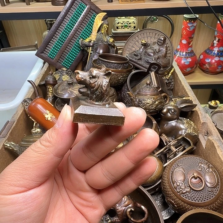 铜器办公室茶室摆件