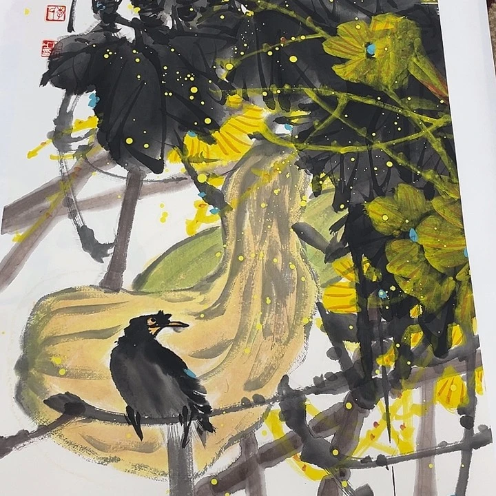 噗***啊国画李海文老师作品6666666