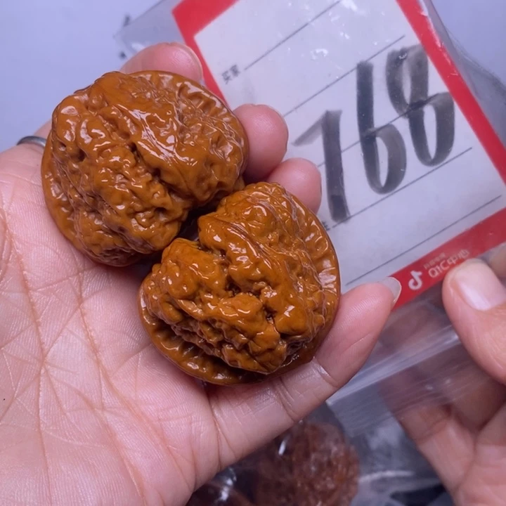 文玩核桃把件Y*768，40蛤蟆头