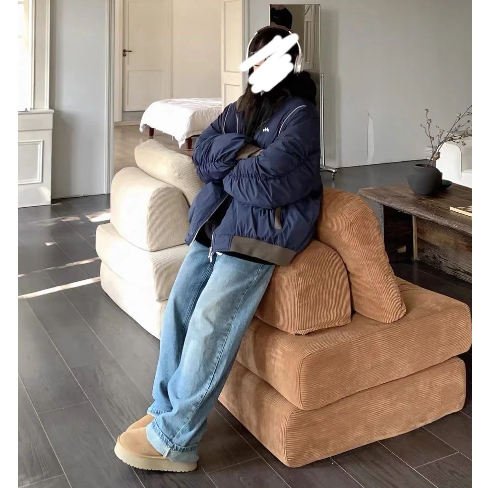 日系休闲棒球服潮牌cityboy新款情侣简约设计款百搭加厚棉衣N572