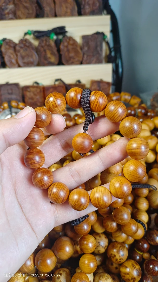 手串单圈文玩木串高油密香味浓郁
