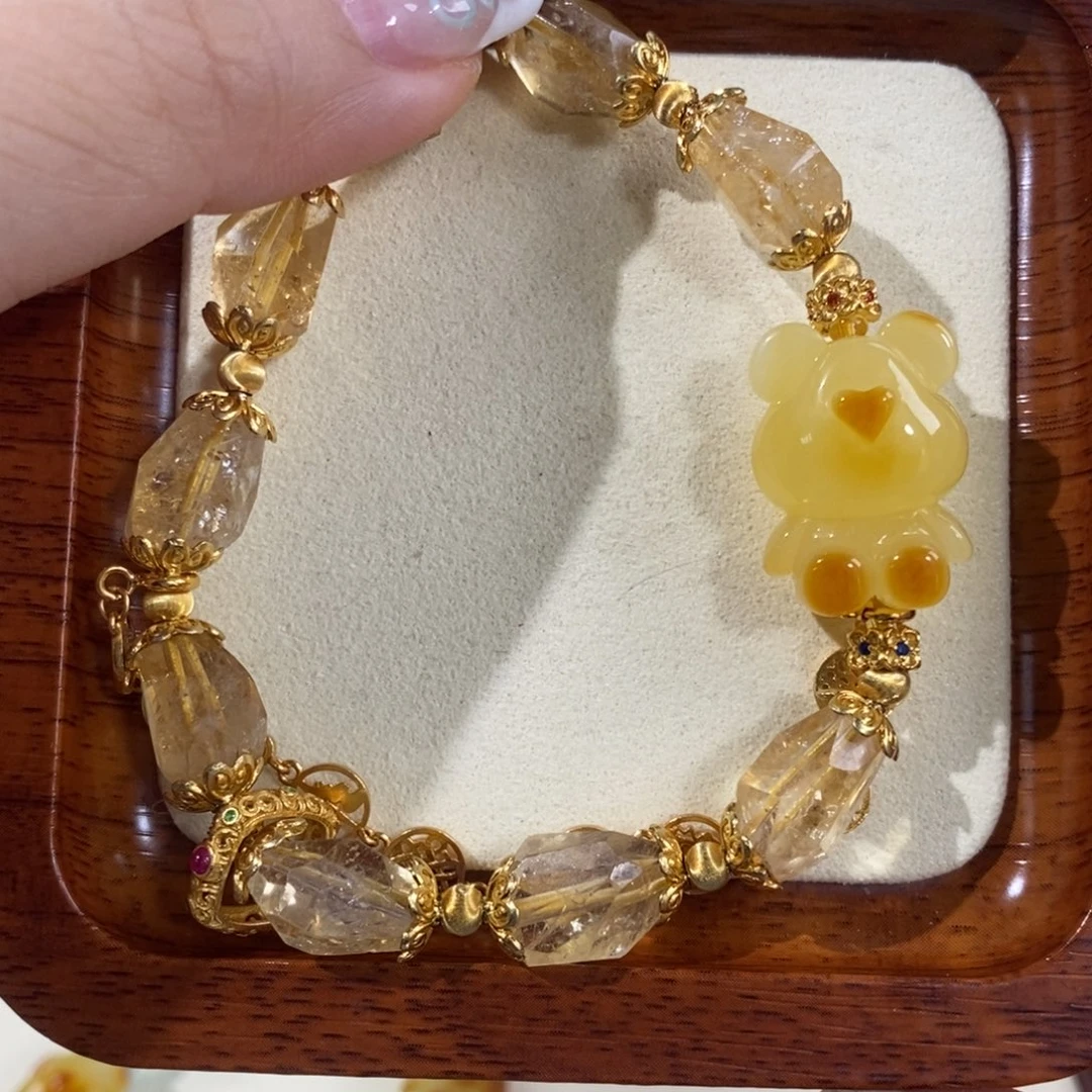 【闪购商品】未镶嵌琥珀裸石定制