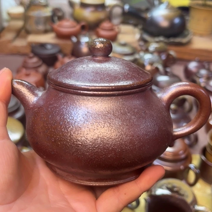 茶壶紫砂宜兴紫砂原矿泥料250
