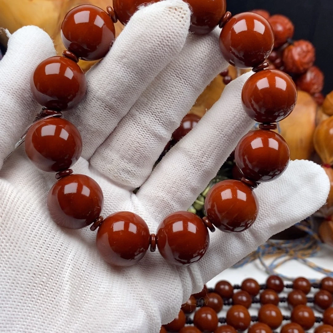 橄榄核手串诺*金我想知道