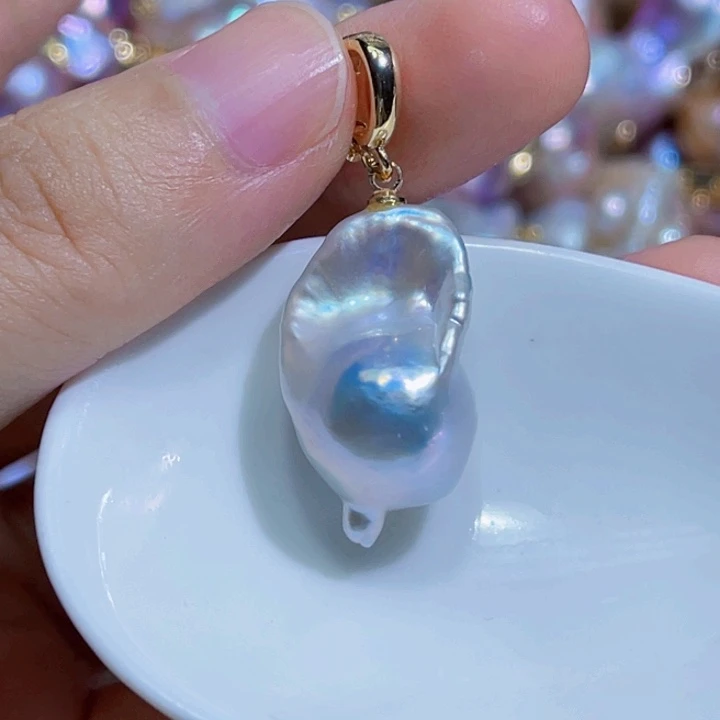 未镶嵌颈饰淡水珍珠