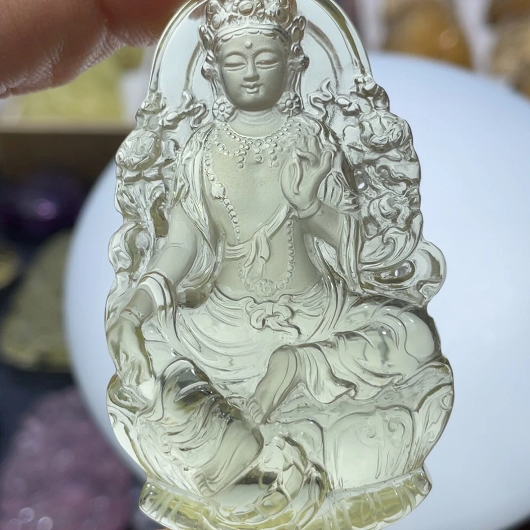 水晶颈饰未镶嵌定制